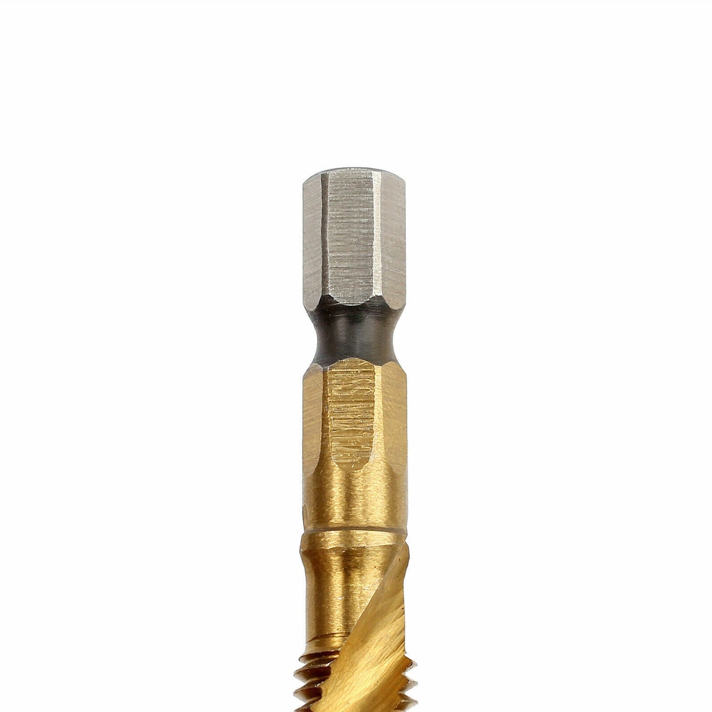 6pcs Drill Tap Countersink Deburr Set Metric Combination Drill Tap Bit M3-M10 OZ