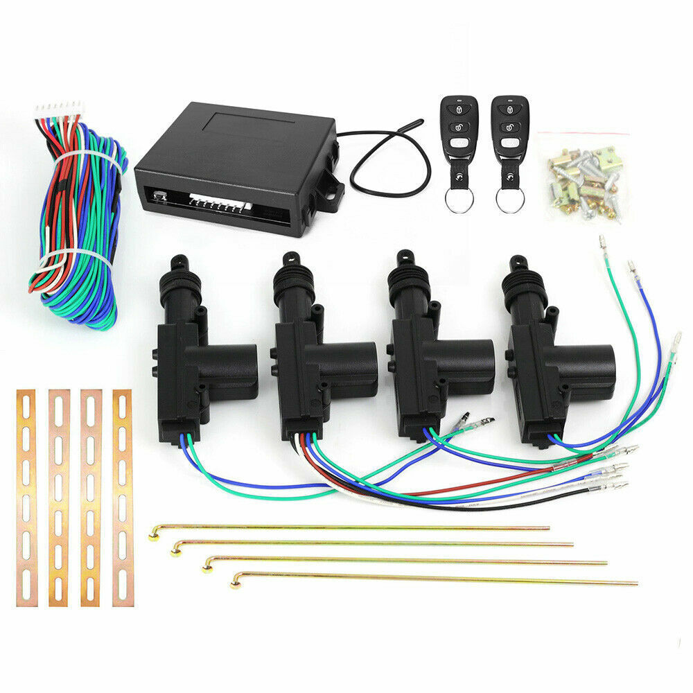 Remote Auto Car Control Keyless Entry Central Door Lock Locks Locking Kit System