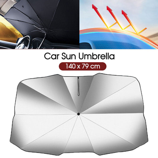 Foldable Car Windshield Sunshade Umbrella Front Window Cover Visor Sun Shade AU