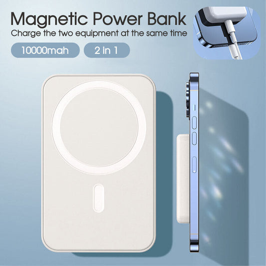 Wireless Battery Pack for Phone Wireless Power Bank 10000 mAh