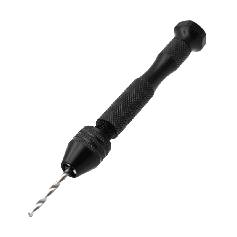 20pcs Mini hand drill Vise Hand Bits Twist Woodworking Set Precision Pin ausell