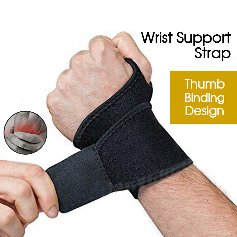 Wrist Support Splint Brace Protection Strap Carpel Tunnel CTS RSI Pain Relief AU