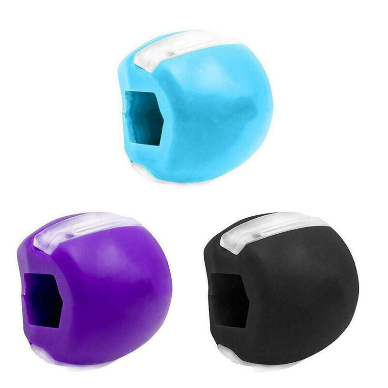 Face Exerciser Exercise Fitness Ball Neck Toner Jaw 3 Level-AU STOCK