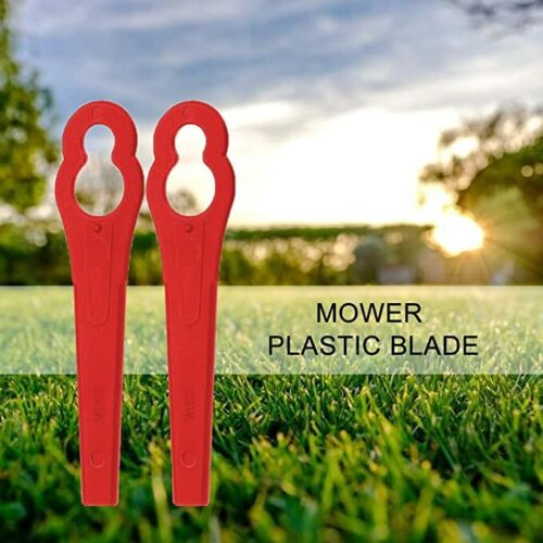 50/100 Pcs Blades for KULLER BOSCH OZITO Garden Yard Plastic For Grass Trimmer