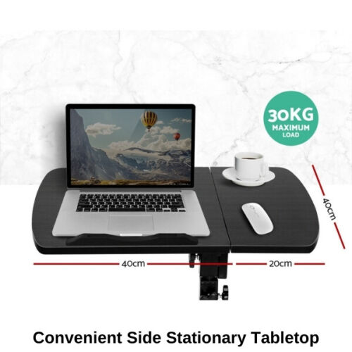 Laptop Desk Portable Mobile Computer Table Stand Adjustable Bed Study AU