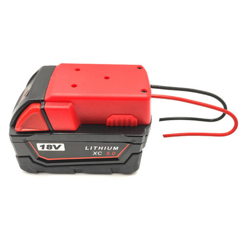 DIY For Milwaukee M18 XC 18V DIY Project Battery Adapter/BASE Power 2 Wirings AU