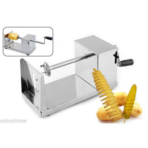 Stainless Steel Spiral Potato Carrot Twister / Slicer Cutter Tornado