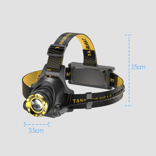 12000000lm LED Headlamp USB Rechargeable Headlight Head Torch Lamp Flashlight