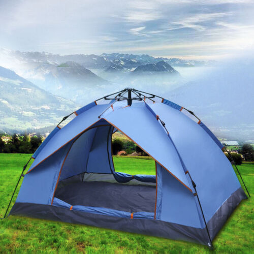 Waterproof Automatic Quick Open Camping Outdoor Tent UV Protection 3-4 Persons