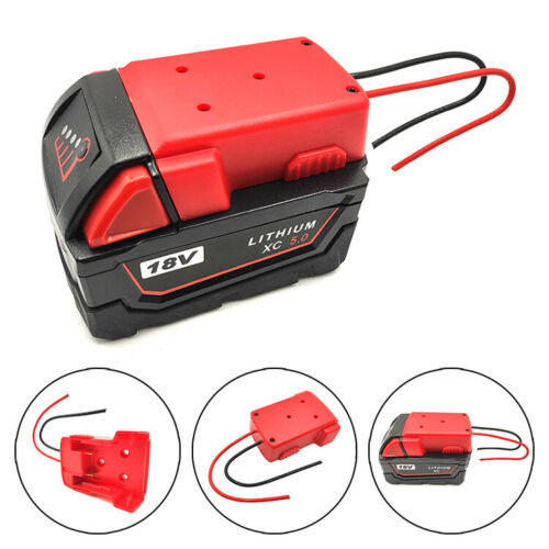 DIY For Milwaukee M18 XC 18V DIY Project Battery Adapter/BASE Power 2 Wirings AU