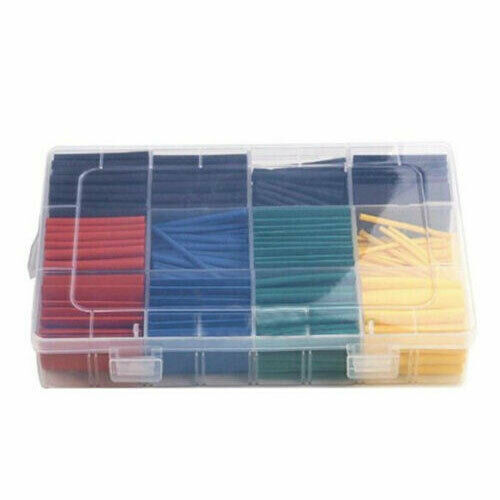 Heat Shrink Tubing Tube Assortment Wire Cable Insulation Sleeving Set AU