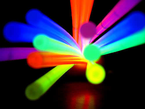 Color Mixed Glow Sticks Bracelets Light Party glowsticks glow in the dark
