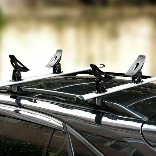 Universal Kayak Carrier w/ Straps 4 Saddle Watercraft Roof Rack Arm Canoe Loader